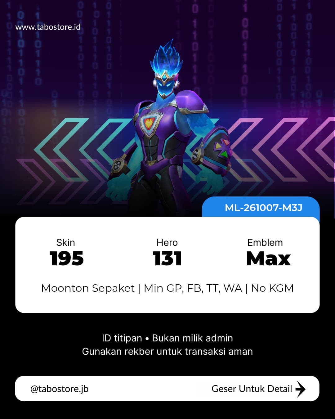 131 Hero 195 Skin
