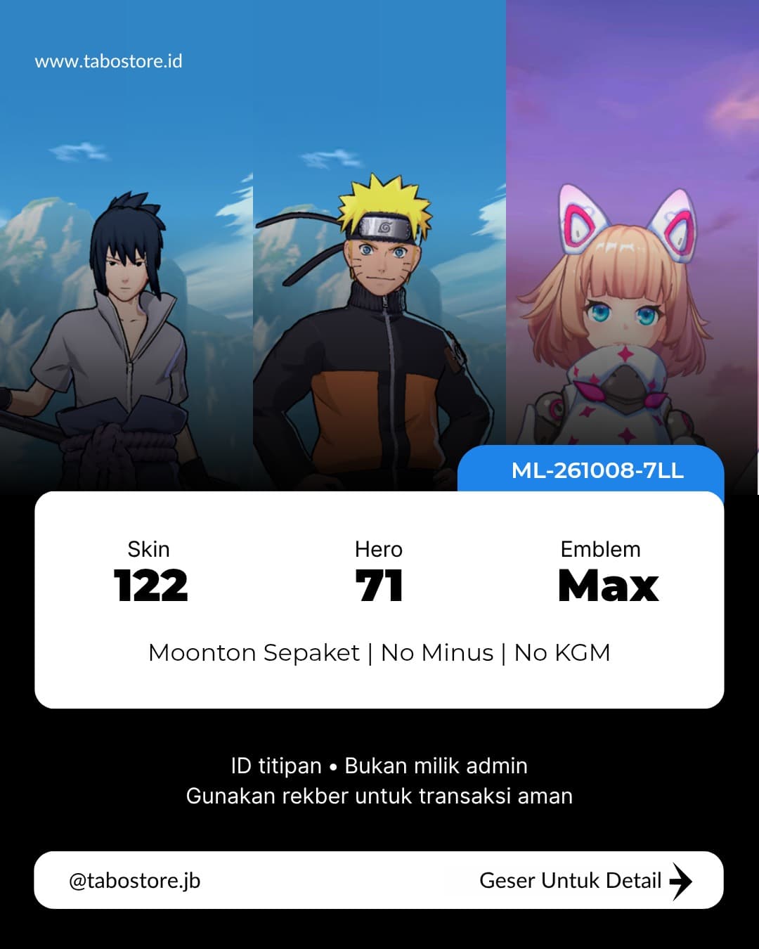 71 Hero 122 Skin