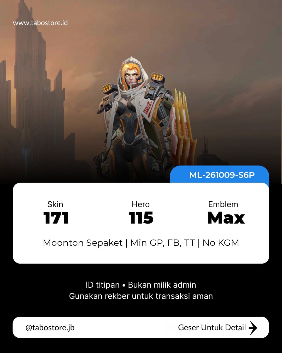 115 Hero 171 Skin