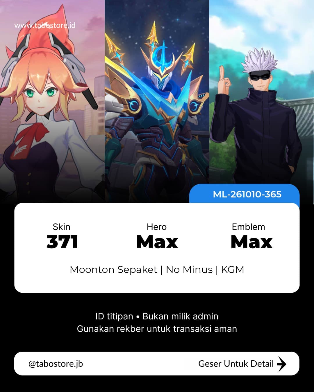 Max Hero 371 Skin