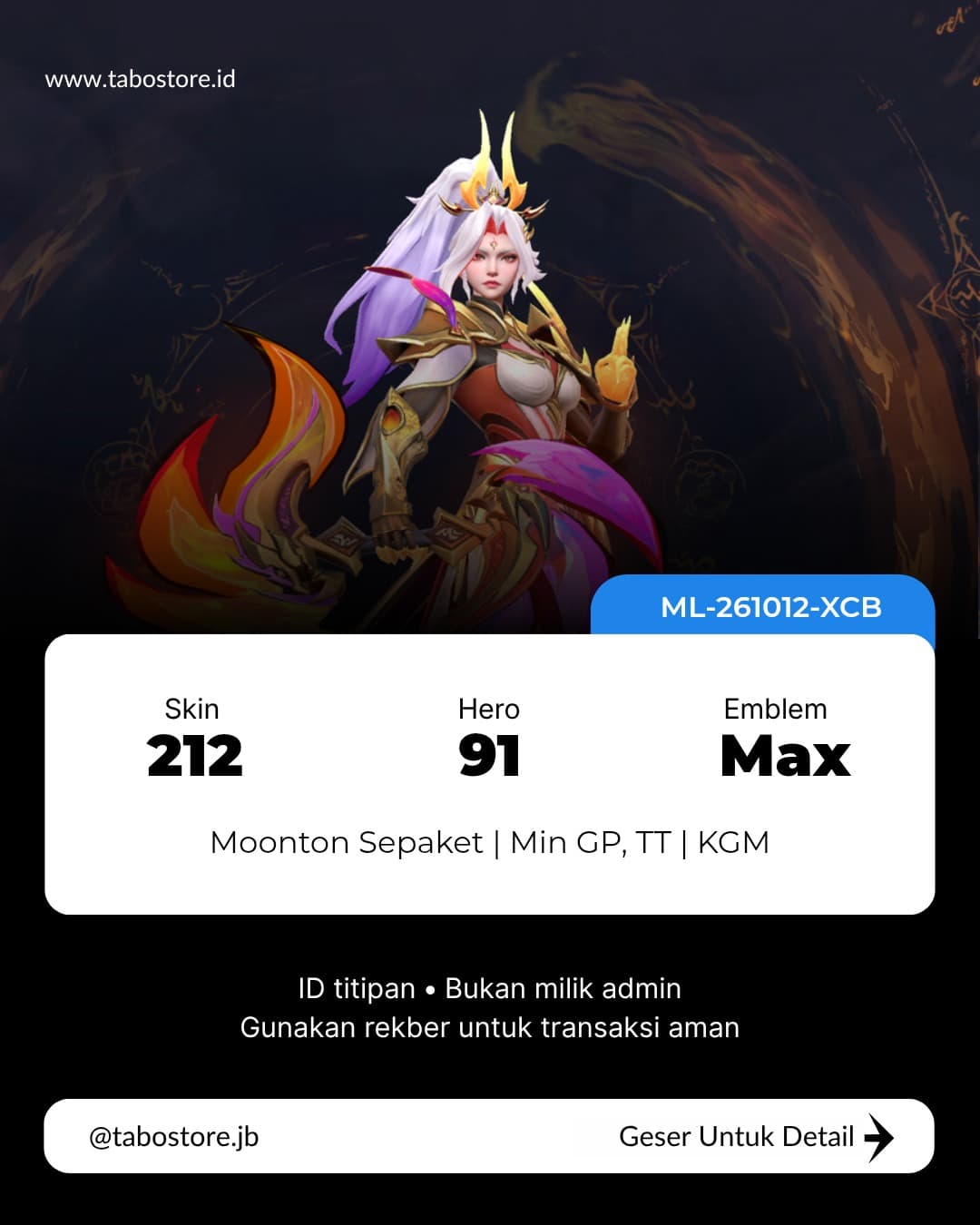 91 Hero 212 Skin