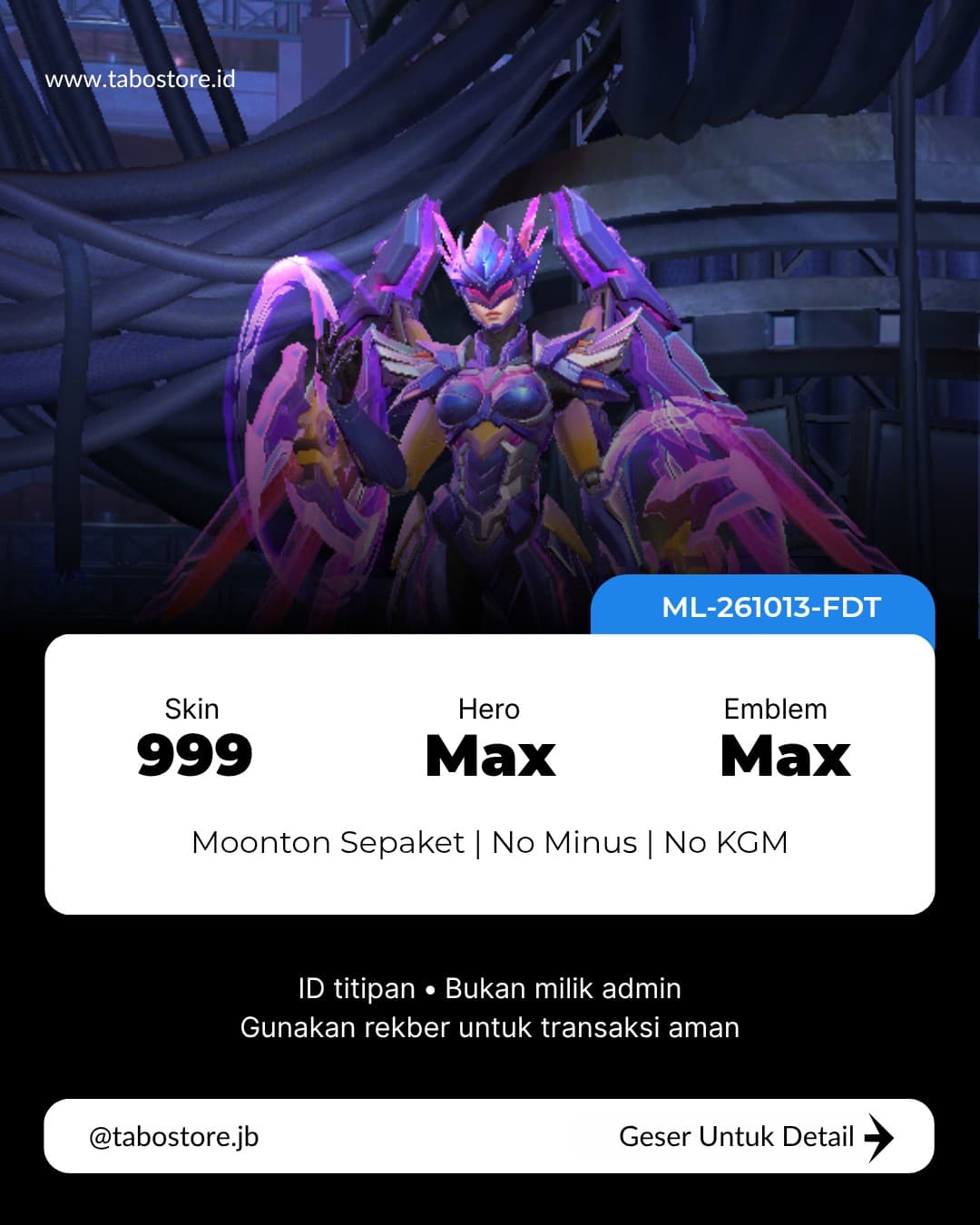 Max Hero 999 Skin