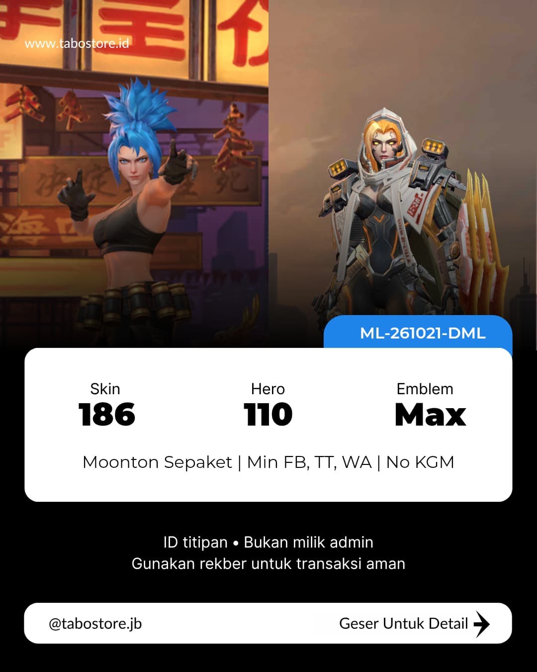 110 Hero 186 Skin