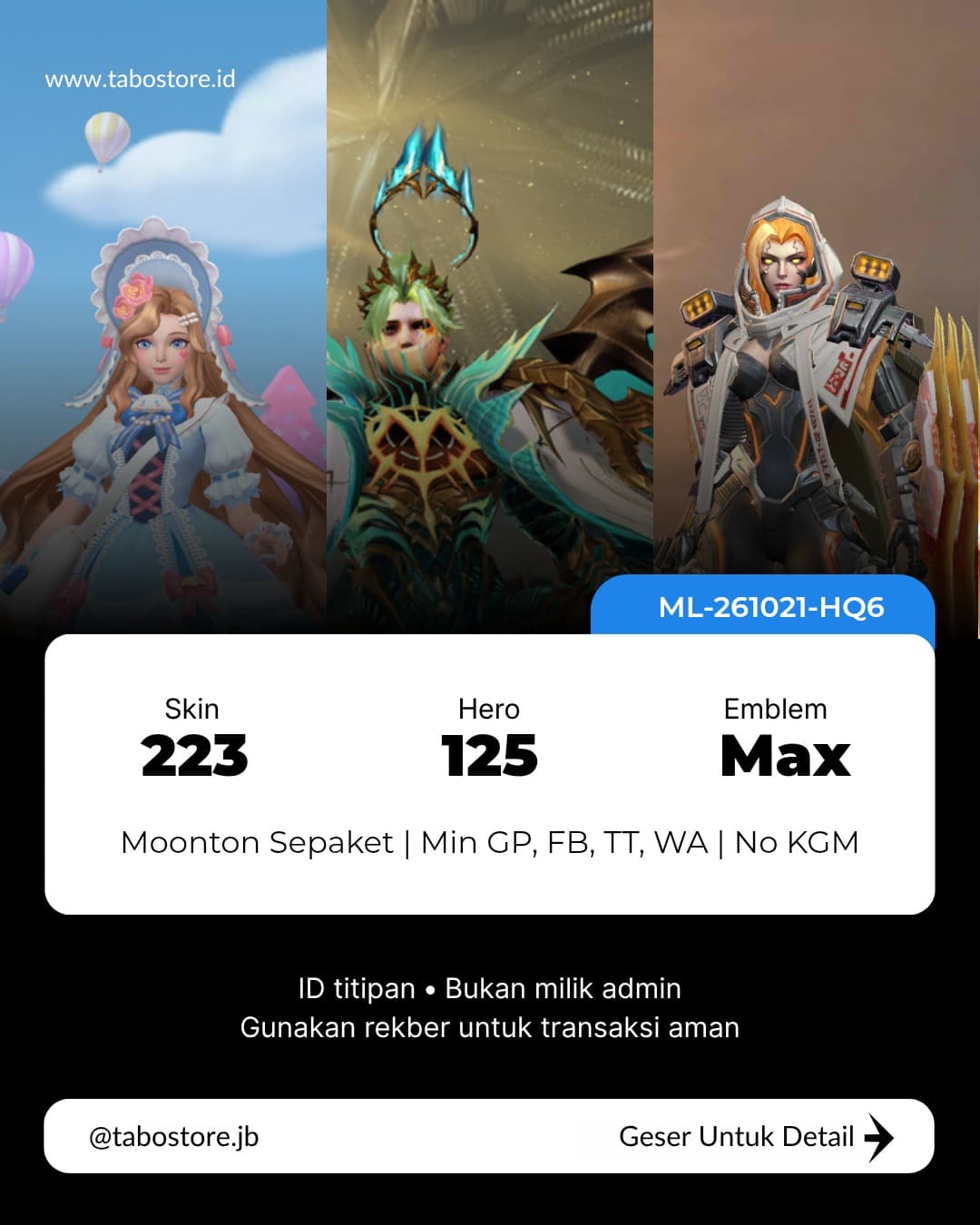 125 Hero 223 Skin