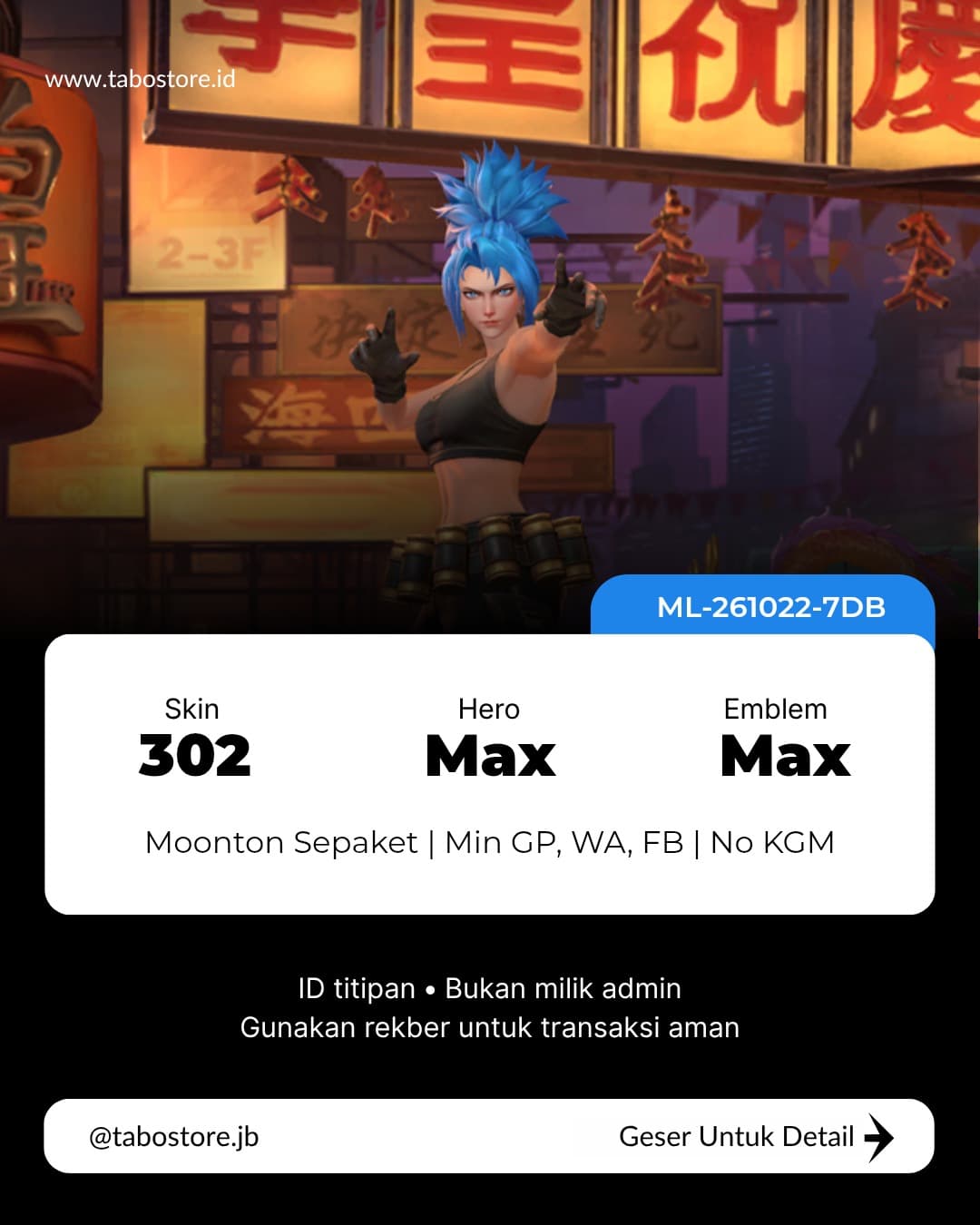 Max Hero 302 Skin