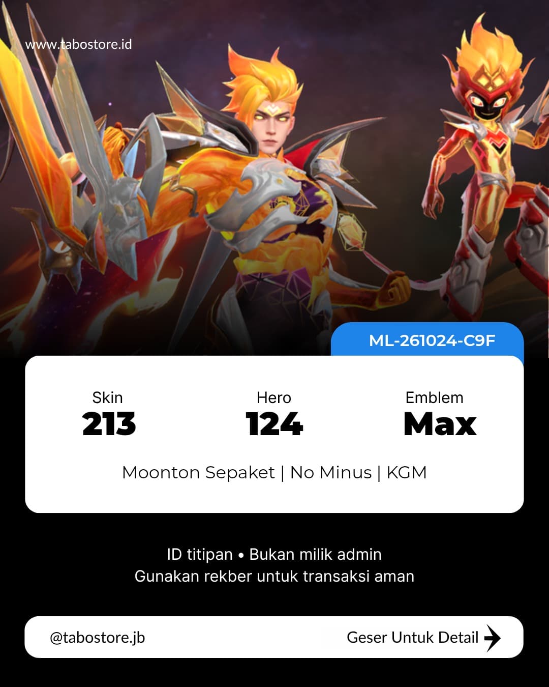 124 Hero 213 Skin