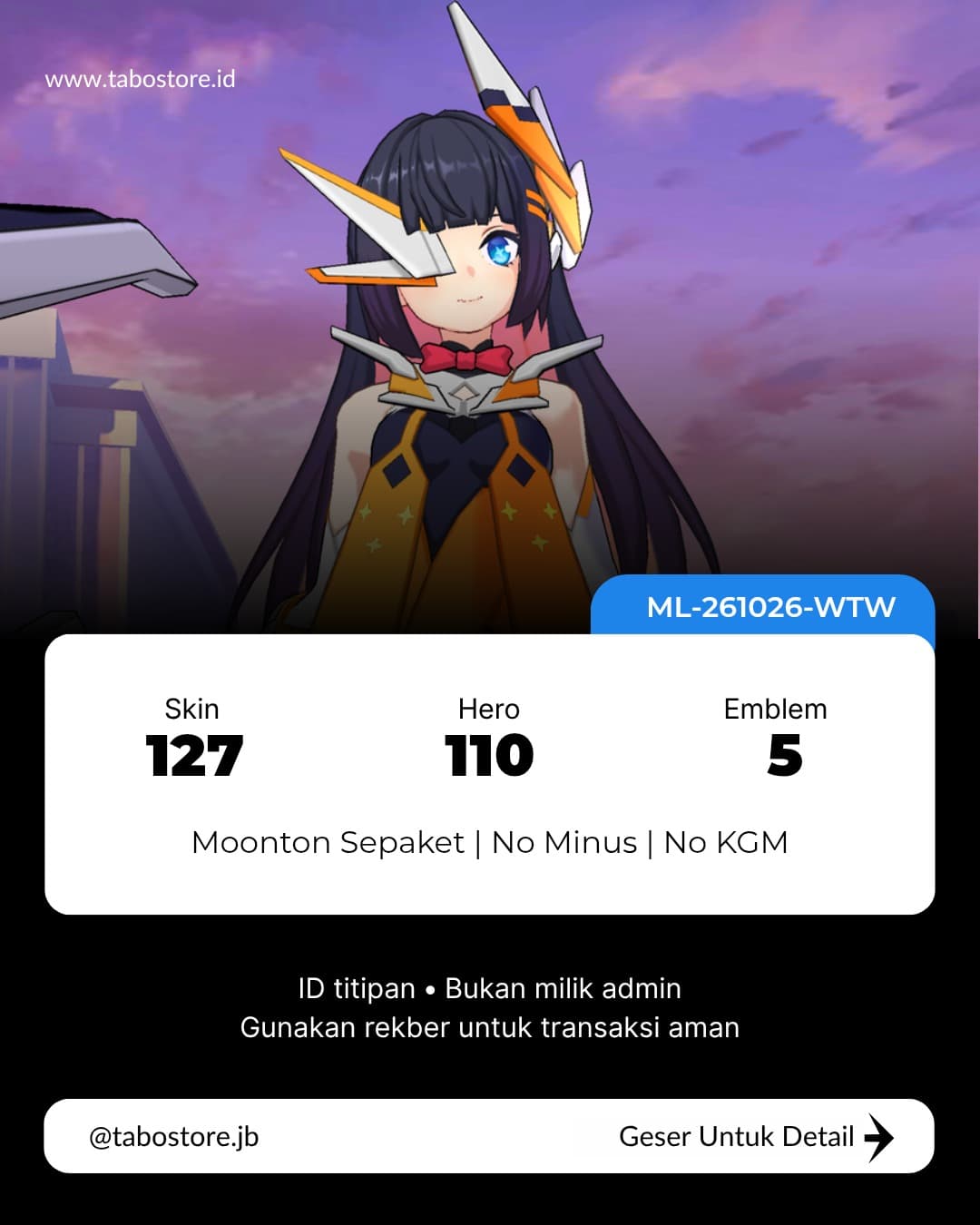 110 Hero 127 Skin