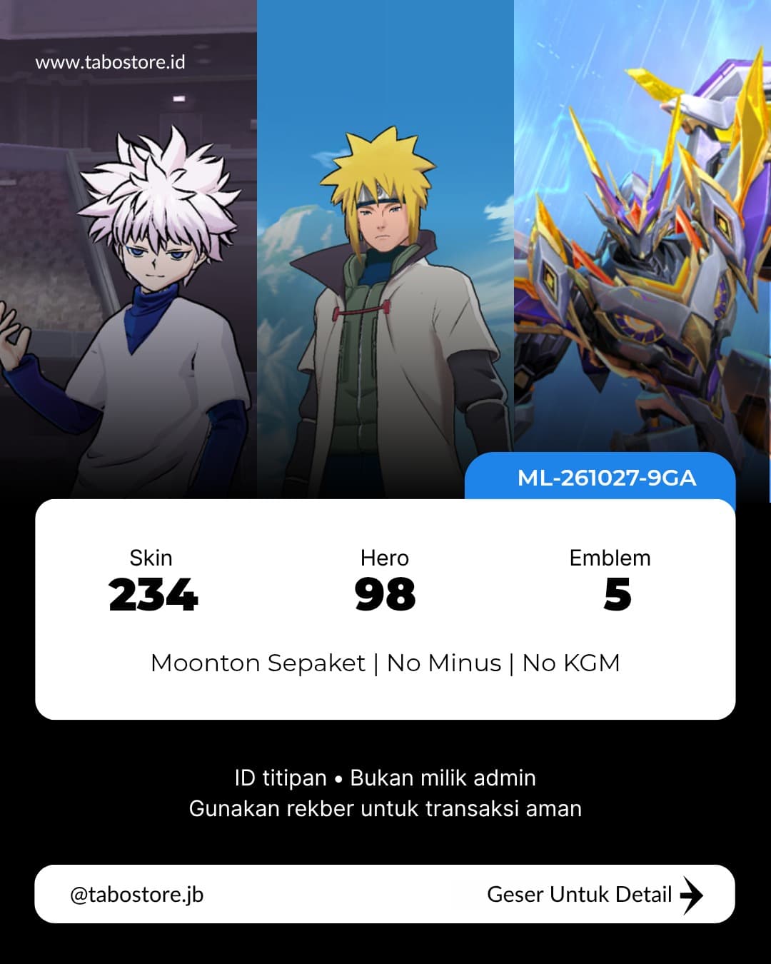 98 Hero 234 Skin
