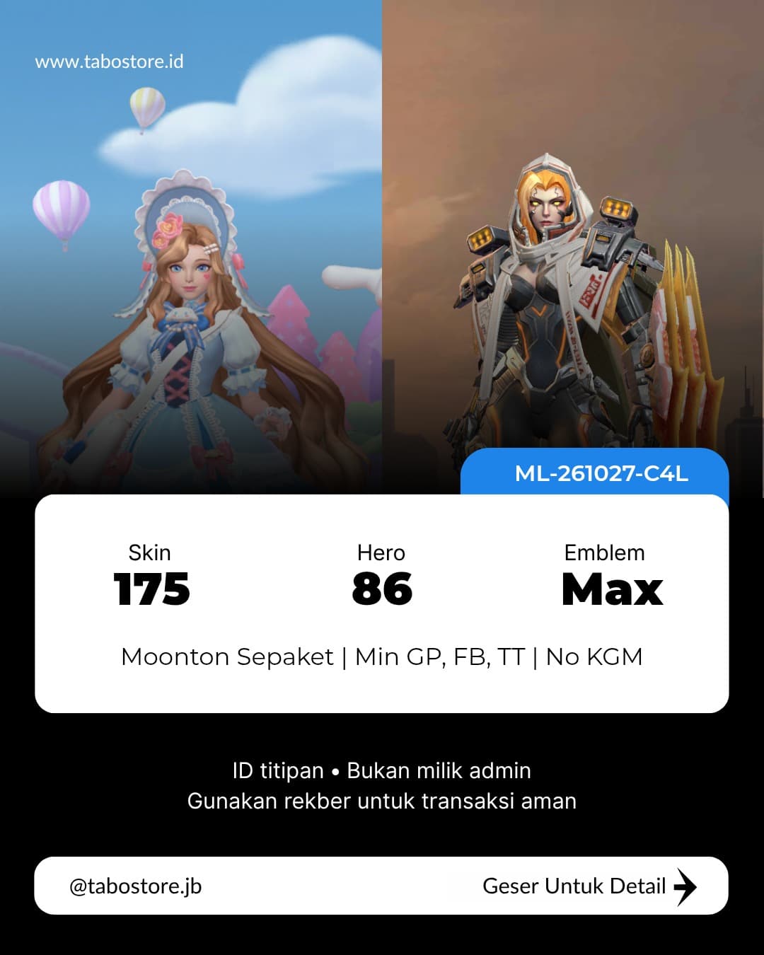 86 Hero 175 Skin