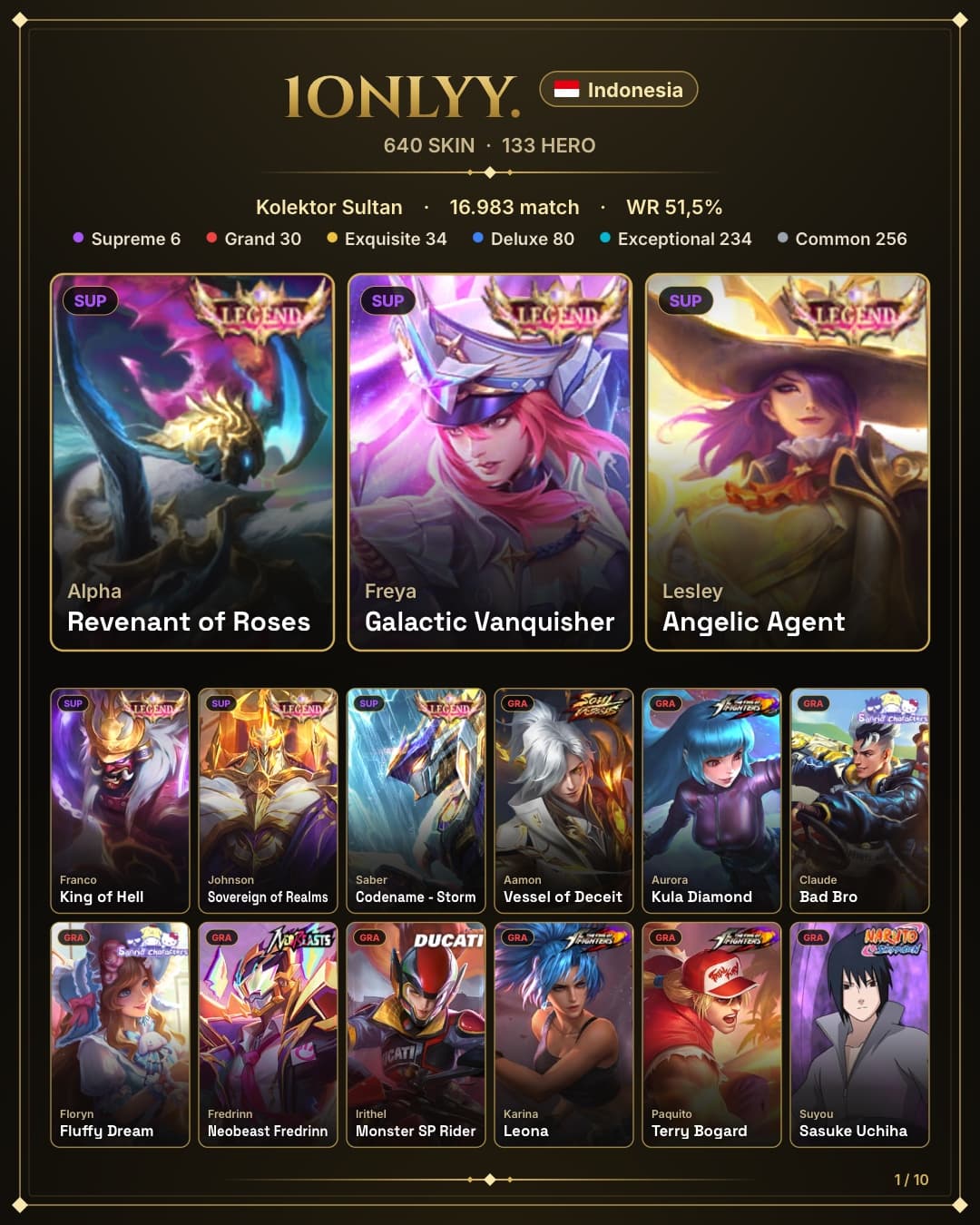 133 Hero 640 Skin