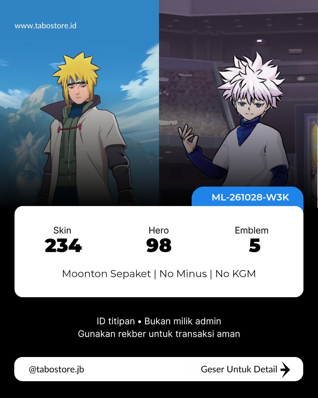 98 Hero 234 Skin