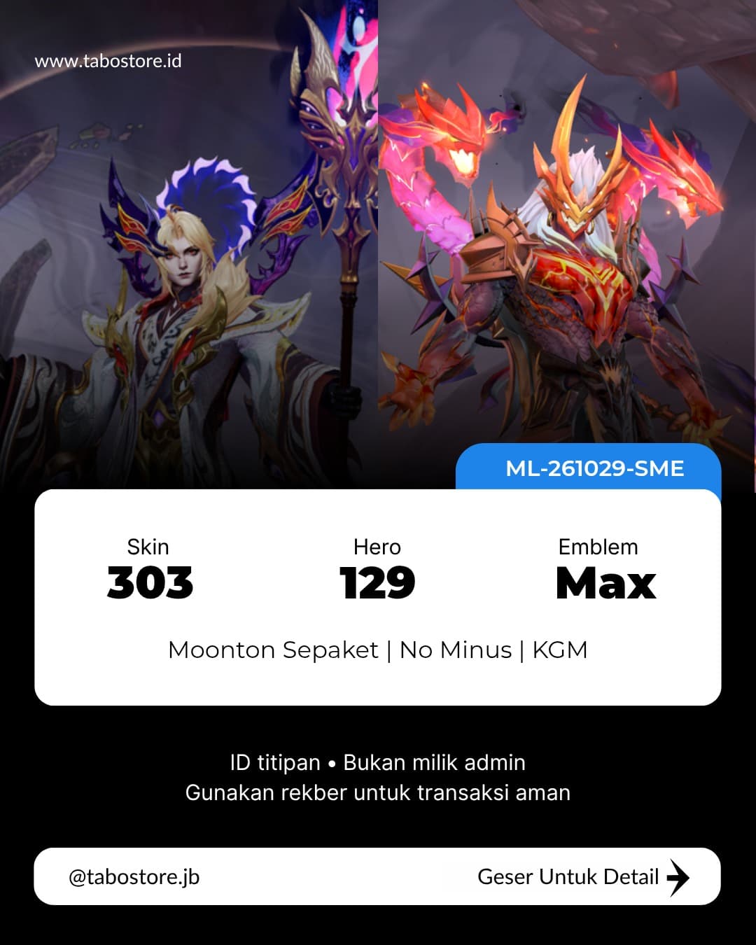 129 Hero 303 Skin