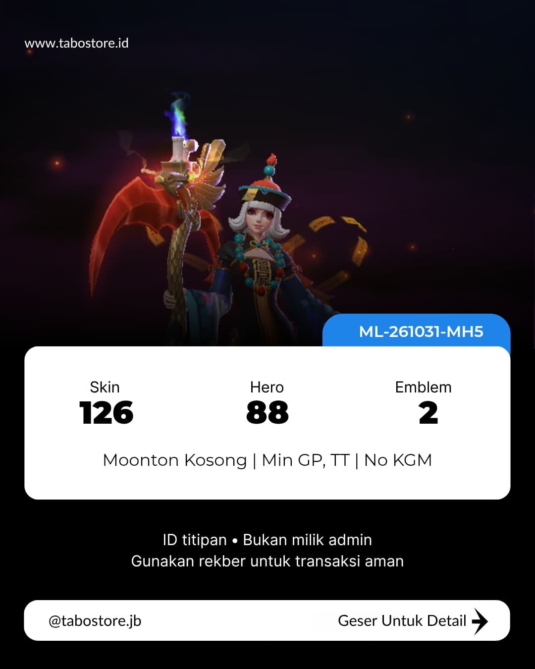 88 Hero 126 Skin
