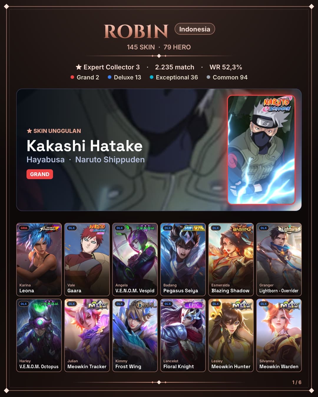 79 Hero 145 Skin