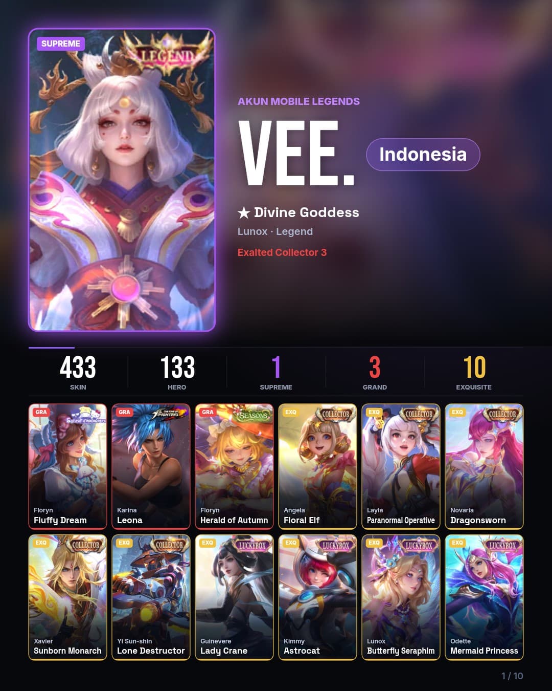 133 Hero 433 Skin