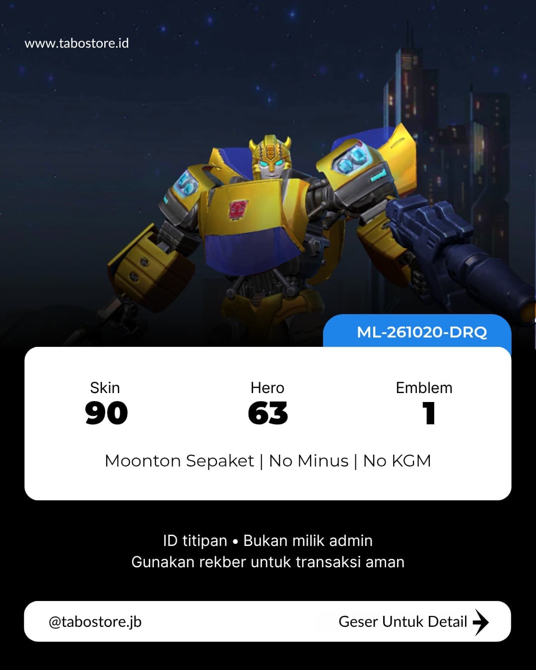 63 Hero 90 Skin