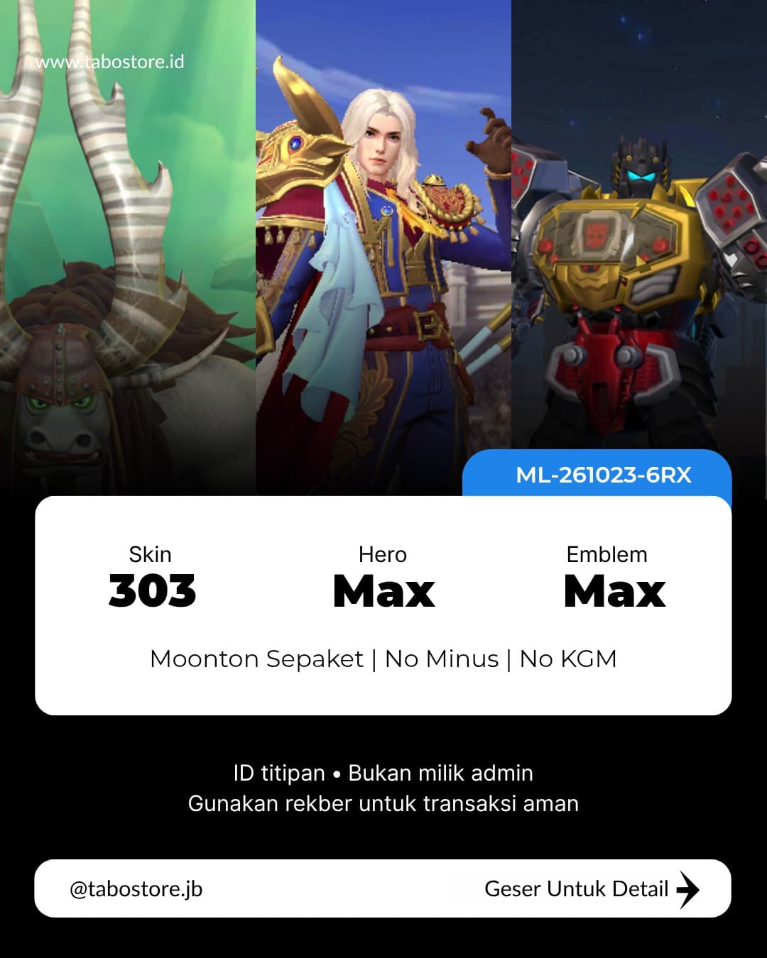Max Hero 303 Skin