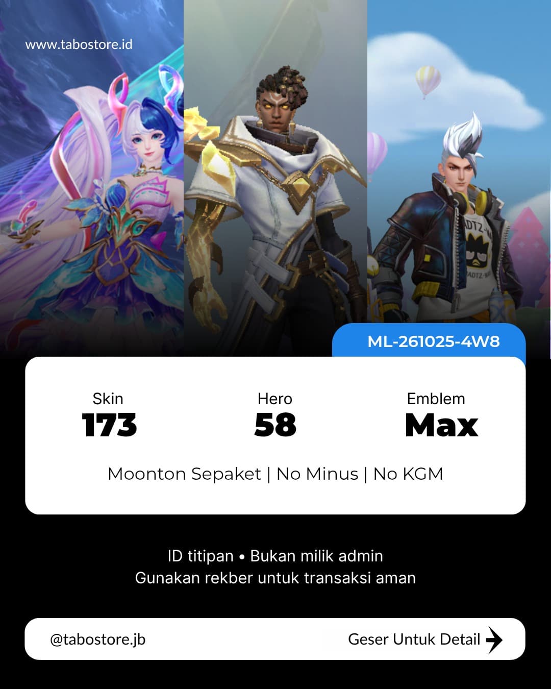 58 Hero 173 Skin